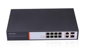 PS1084S_CO 12口千兆PoE(AT)供電交換機 為智能樓宇與工業網絡注入高效動力